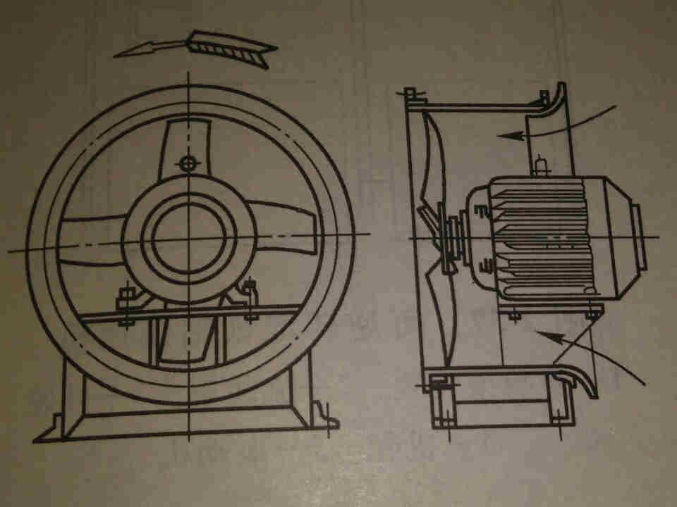 T35型軸流通風(fēng)機(jī)